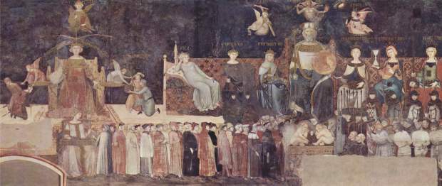 Ambrogio Lorenzetti - Il Buon Governo ... che Siena non si merita!